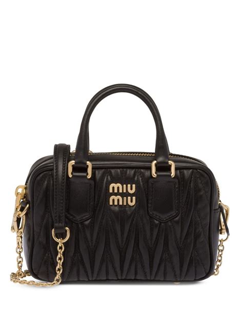 miu miu matelasse bag used